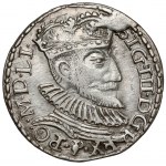 Zygmunt III Waza, Trojak Olkusz 1593 - z WALCA - b.rzadki