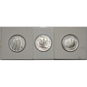 Stříbrné proof kopie, 1 zlatá - Parchimovič, NEFRYT (3ks)