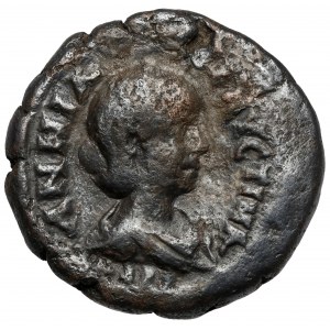 Annia Faustina (221 n. Chr.) Tetradrachma, Alexandria - sehr selten