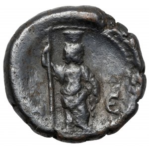 Annia Faustína (221 n. l.) Tetradrachma, Alexandria - veľmi vzácne
