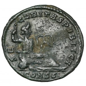 Hannibalianus (335-337 n. l.) Follis, Konštantínopol - rarita