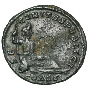 Hannibalianus (335-337 n. l.) Follis, Konstantinopol - rarita