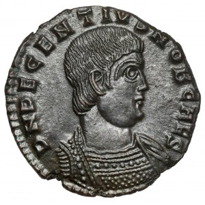 Decentius (350-353 AD) Follis, Lugdunum