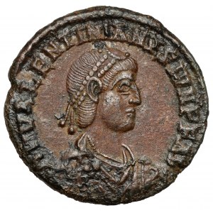 Valentinian II (375-392 AD) Follis, Siscia