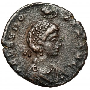 Aelia Eudoxia (395-404 AD) Follis, Nicomedia