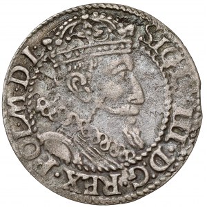 Žigmund III Vaza, Bydgoszcz penny 1613 - portrét - vzácny