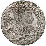 Sigismund III. Vasa, Grosz Kraków 1604 - Lewart - Rosette
