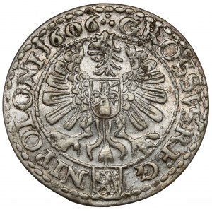 Sigismund III. Vasa, Grosz Kraków 1606 - früh