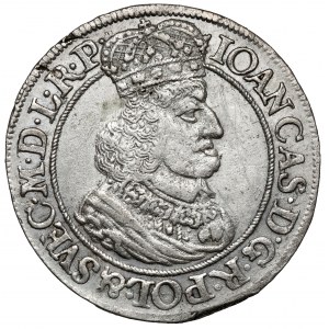 Ján II Kazimír, Ort Gdansk 1651 GR - IOAN - vzácny