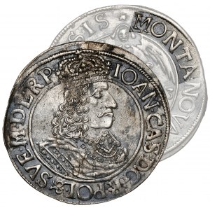 Jan II Kazimierz, Ort Torun 1663 HDL - MONTA Fehler - sehr selten