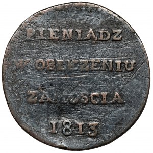 Obliehanie Zamośća, 6. groszy 1813 - veľmi zriedkavé