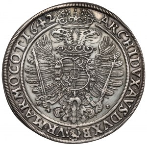 Śląsk, Ferdynand III, Talar 1642 MI, Wrocław