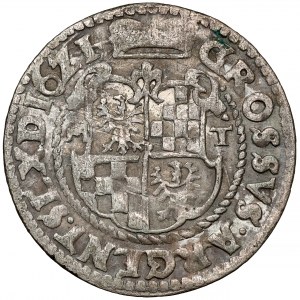 Sliezsko, Jerzy Rudolf, 6 groszy (12 krajcars) 1621 MT, Chojnów
