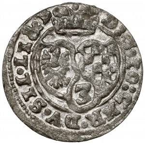 Slezsko, Jan Chrystian, 3 krajcary 1622 BH, Brzeg