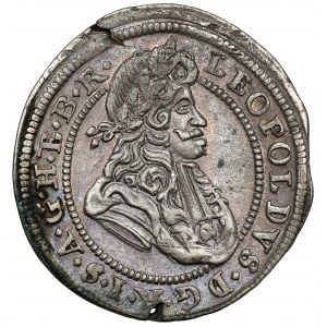 Schlesien, Leopold I., 1 krajcar 1697, Oppeln