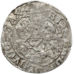 Sasko, Friedrich III, Johann a Georg, groš bez dátumu (1500-1525)