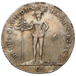 Brunswick-Lüneburg-Calenberg-Hannover, Georg III, 1/6 thaler 1791