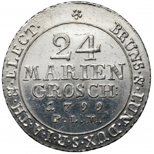 Brunswick-Lüneburg-Calenberg-Hannover, Georg III, 24 mariengroschen 1799