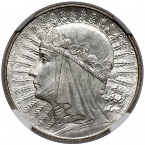 Głowa Kobiety 5 złotych 1933