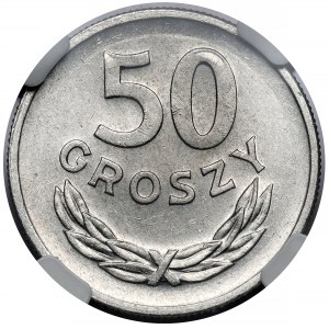 50 groszy 1968 - vzácny rok - mincový