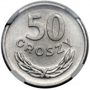 50 groszy 1968 - vzácný rok - mincovna
