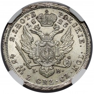2 złote polskie 1825 IB - WYŚMIENITE
