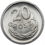 20 centov 1957 - úzky dátum