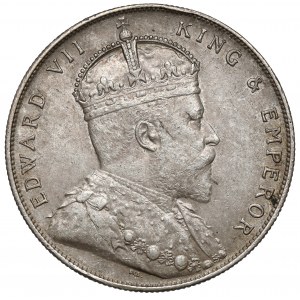 Britisches Indien, Edward VII, Dollar 1907