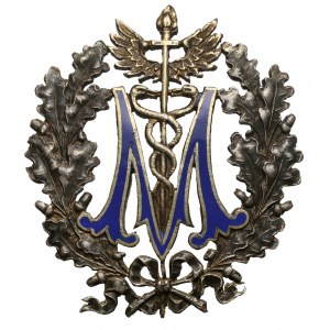 Stříbrný odznak, Lékařská univerzita (?) - WERNER a Sa (19. století).