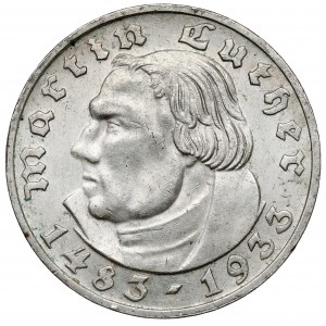 2 známky 1933-G - Luther - nejnižší vydání