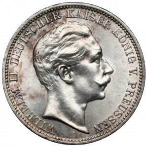 Prussia, 3 mark 1911-A