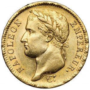 Francúzsko, Napoleon Bonaparte, 40 frankov 1811-A - Paríž
