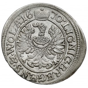 Slezsko, Valašský Kryštof, 3 krajcary 1670 CB, Brzeg
