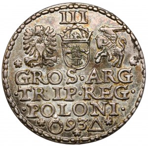 Zygmunt III Waza, Trojak Malbork 1593