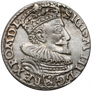 Zygmunt III Waza, Trojak Malbork 1594 - otwarty pierścień