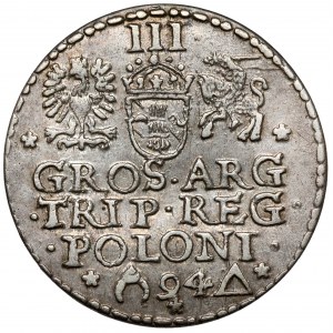 Žigmund III Vasa, Trojak Malbork 1594 - otvorený prsteň