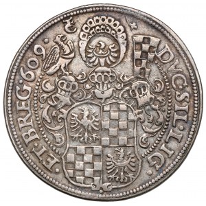 Śląsk, Jan Chrystian i Jerzy Rudolf, Talar 1609, Złoty Stok