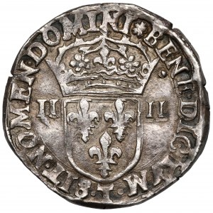 Frankreich, Heinrich IV., 1/4 ecu 1599