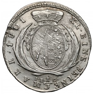 Sachsen, Friedrich August III., 1/3 Taler 1801 IEC