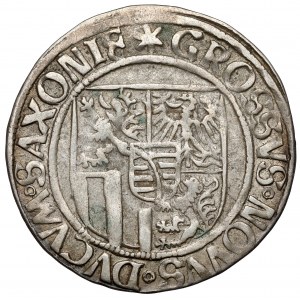 Sasko, Friedrich III, Johann a Georg, Schreckenberger bez data (1507-1525)