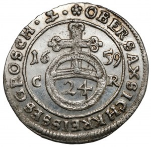 Saksonia, Johann Georg II, 1/24 talara 1659 CR