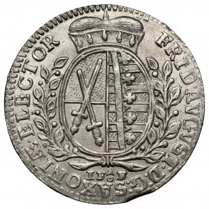 Sasko, Friedrich August III, 1/12 thaler 1764 IFóF