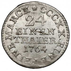 Saxony, Friedrich August III, 1/24 thaler 1764 EDC