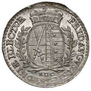 Sasko, Friedrich August III, 1/24 thalier 1764 EDC