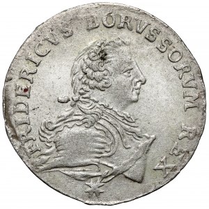 Preußen, Friedrich II., 1/6 Taler 1751-A