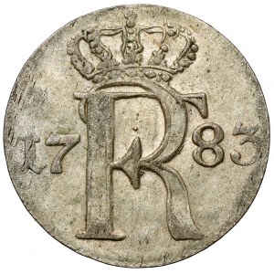 Prusko, Friedrich II, 1/24 toliarov 1783-A