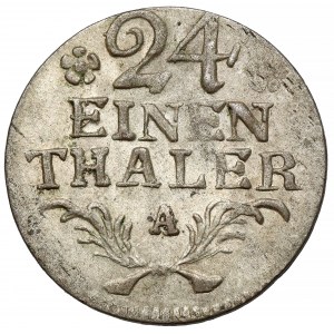 Prussia, Friedrich II, 1/24 thaler 1783-A