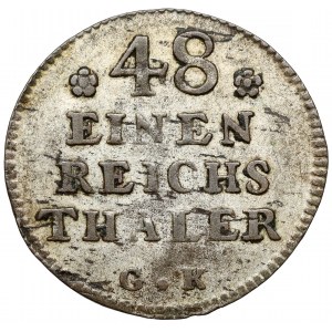Prussia, Friedrich II, 1/48 thaler 1744 GK