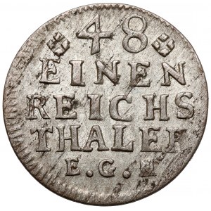 Prusko, Friedrich II, 1/48 tolaru 1748 EGN