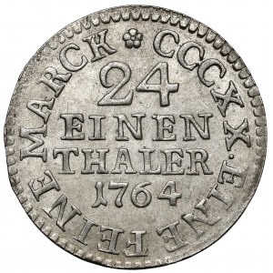 Sachsen, Friedrich August III., 1/24 Taler 1764 EDC